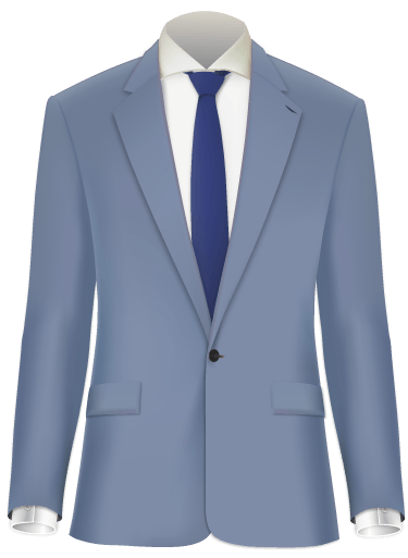 Custom Mixed Navy Plaid Suit